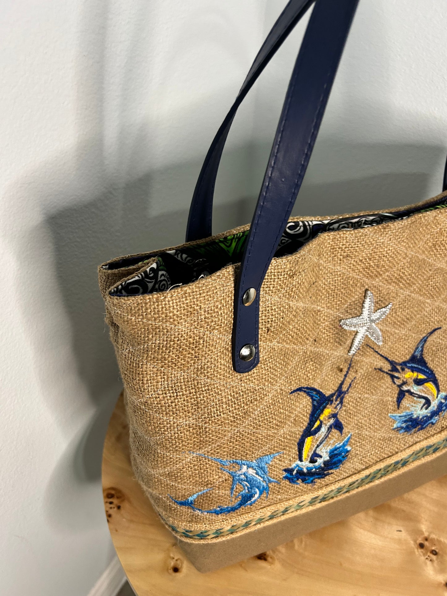 Medium Burlap Totebag