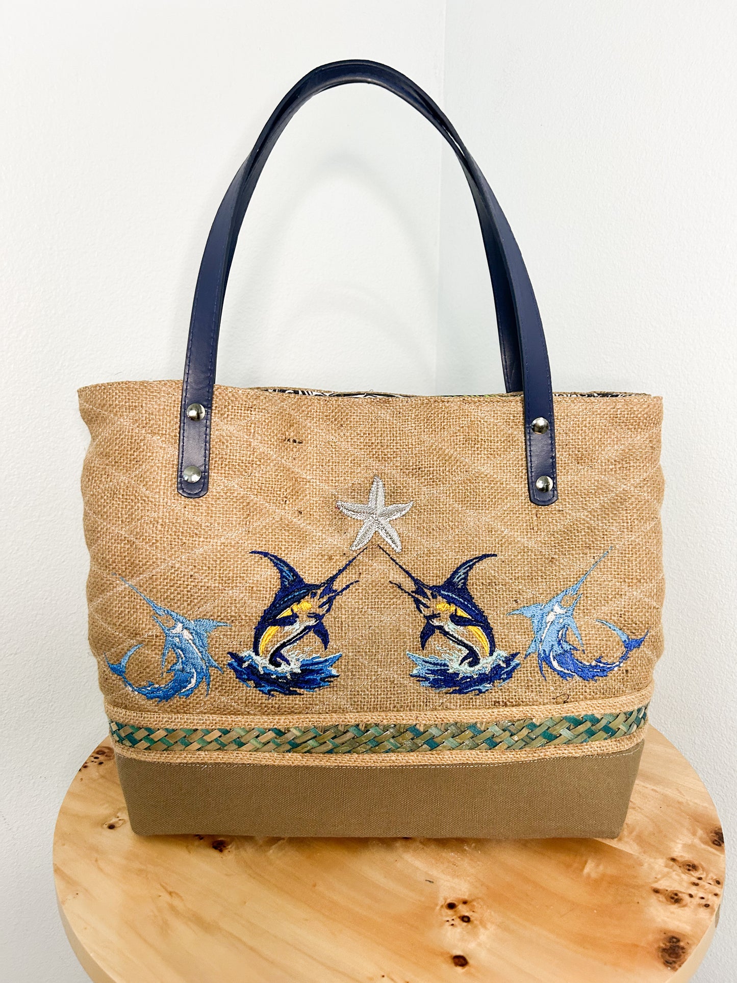 Medium Burlap Totebag