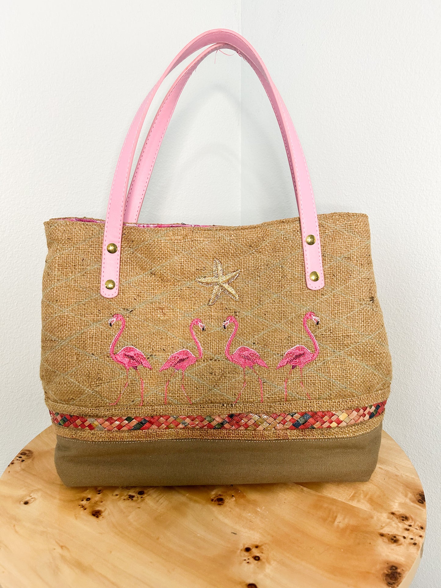 Medium Burlap Totebag