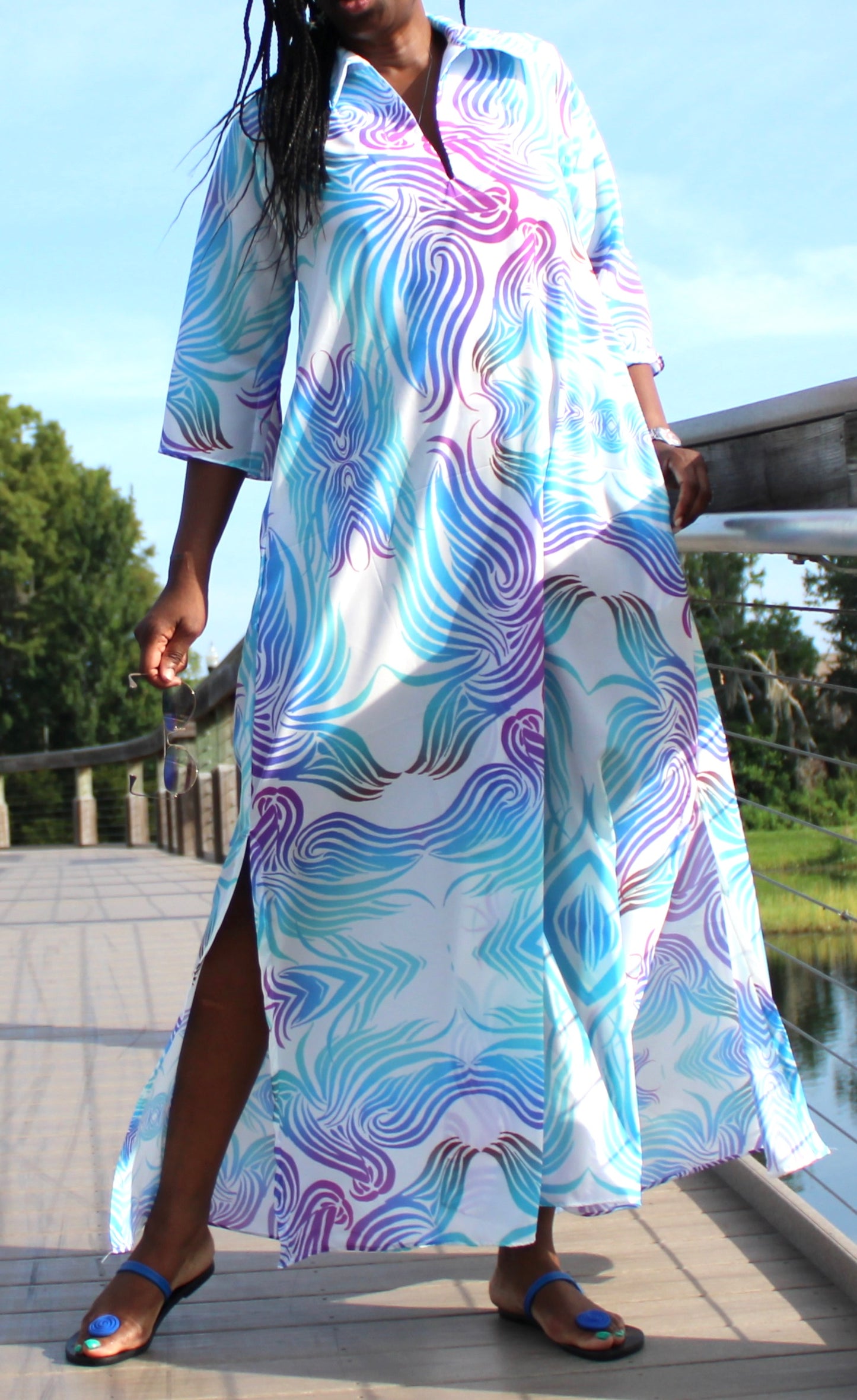 Maxi Shirt Dress