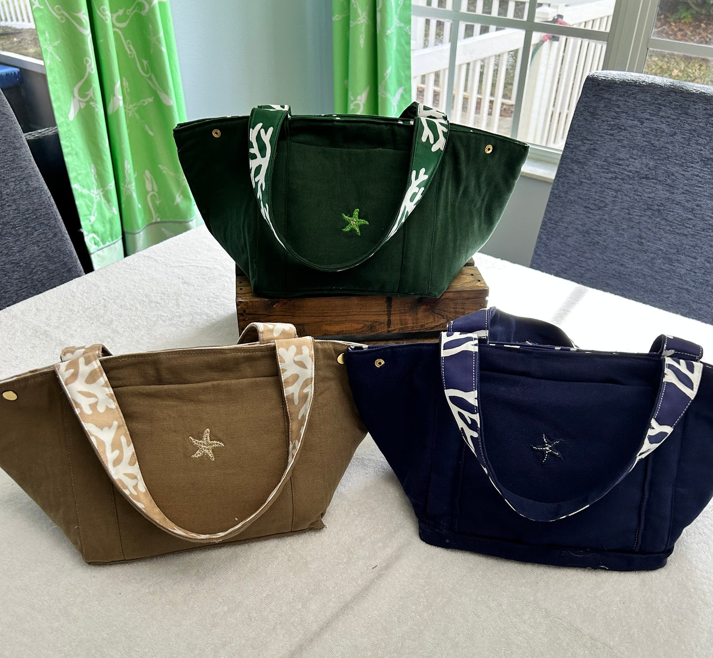 Reversible Canvas Tote